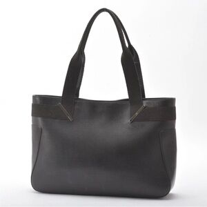 Gucci Black Leather Tote Bag